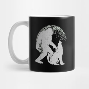 Bigfoot Wolf Moon Mug